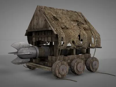 Medieval Ram 3D model