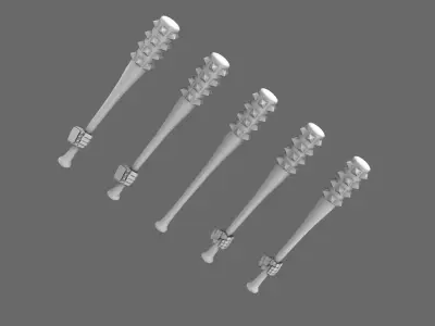 Space Knights Basher Bat 3D print model