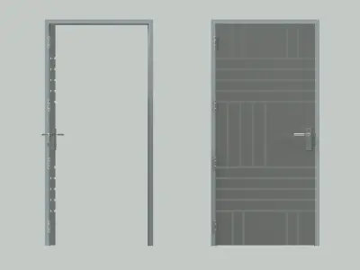 Door sets 18 3D model