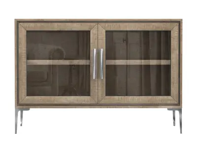 BENOIT GLASS 4-DOOR SIDEBOARD 3D model