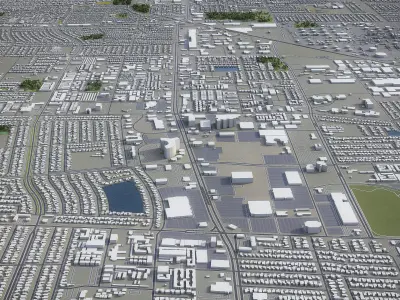 Torrance  Low-poly 3D model