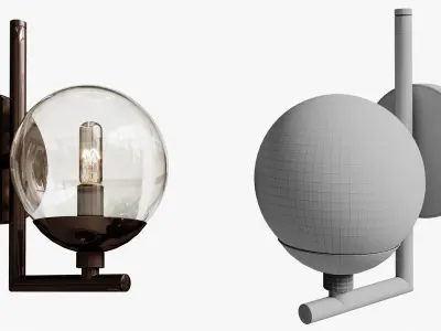 Quimby Wall Sconce 3D model