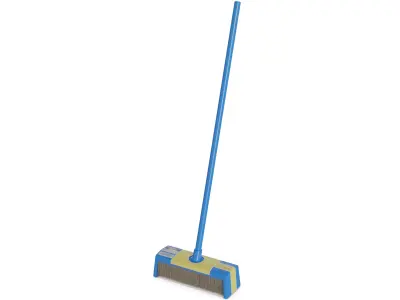 Brooms mops and window squeegees Broom 3D model