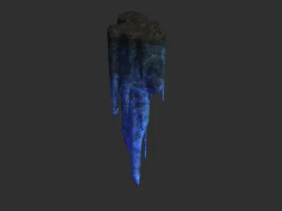Magical Rocks Combo Low-poly 3D model