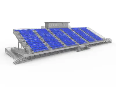Collection Bleachers 13 3D Model Pack