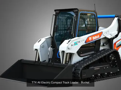 T7X - S7X  Compact Track - Skid Steer Loaders 2 in 1 3D Model Pack