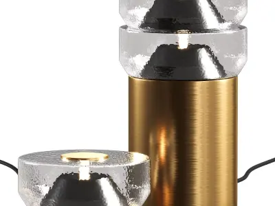 Hennepin Made Taku Table Lamp 3D model