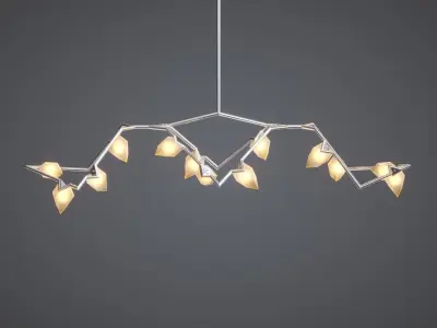 Bec Brittain Seed Chandelier 03 3D model