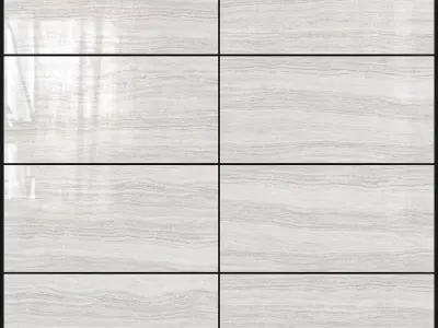 Decovita Serpegiante White 600x1200 3D model