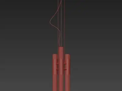 WATERFALL pendant light 3D model
