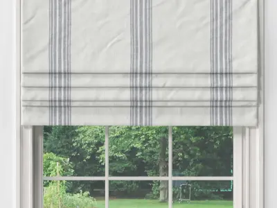 Roman Shade 01 3D model