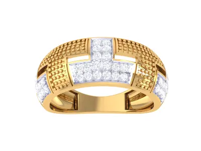 Women Ring  Render 3dm STL OBJ FBX Details 3D print model 135