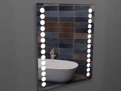 Illuminated Mirror 8 3D model