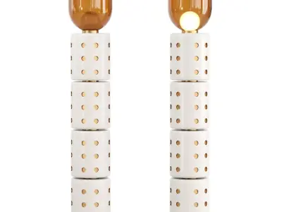 Floor lamp MARLON Mezzo 3D model