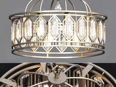 Crystal Pendant 3D model