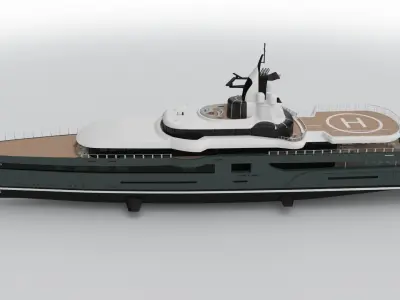 Atomium Yacht 3D model