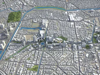 Jakarta 3D Model Pack