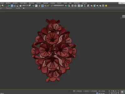 Corbett Jasmine Wall Sconce 3D model