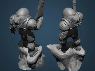 Battle Suit for 3d print 3D print model