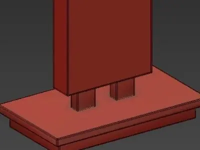 Graham Floor Lamp Arteriors 3D model