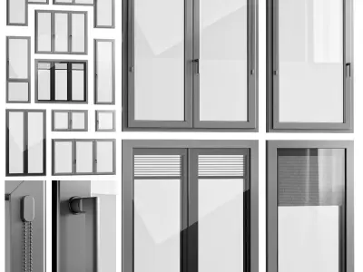 Windows Set 3D Model Pack