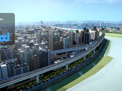 S2 Highway 01 3D model