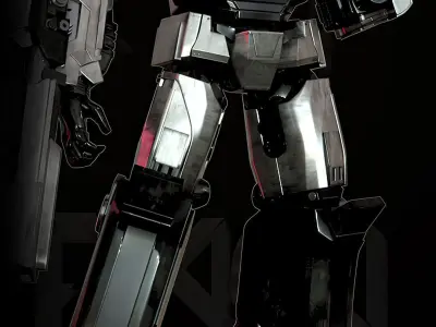 Transformers One Megatron 3D model