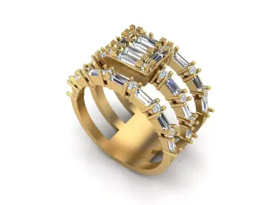 Jewelry ring 229 3D print model purchase