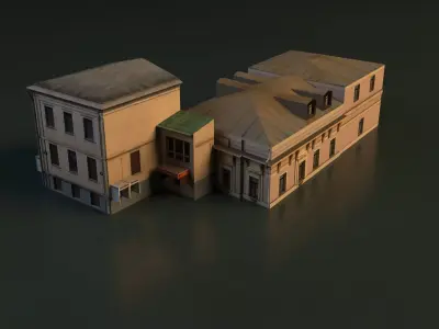 Building set 004 3D model