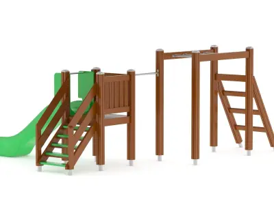 Lappset Activity Tower 14 3D model