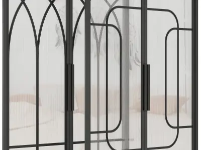 Entrance door set245 3D model