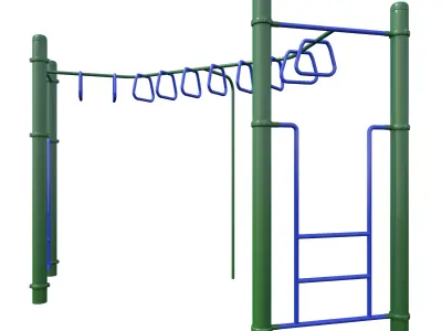Monkey Bars-006 3D model