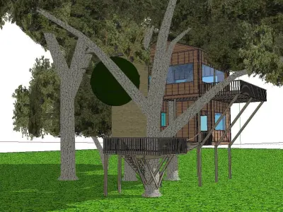 Creative Design-Holiday Cabin-0153 3D model