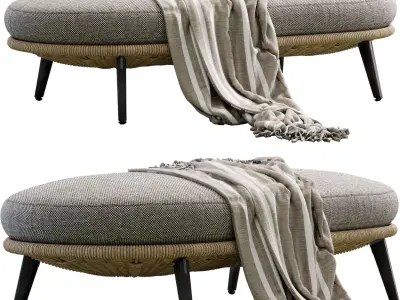 Bench Lido  3D model
