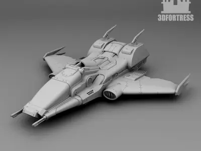 Galactic squadron  3D Model Pack