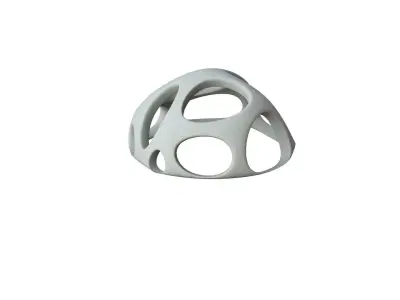 SciFi Cube Object No 47797 Low Poly Shape Low-poly 3D model