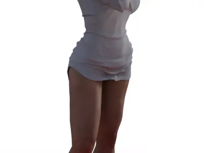 Ada Wong Casual Glamour 3D print model