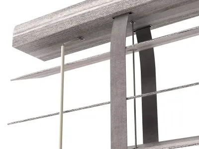 Wooden Blinds Set 39 3D model