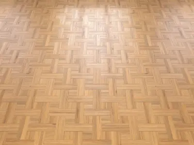 Parquet - Laminate - Wooden floor 2 in 1 Low-poly 3D model 201