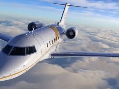  Bombardier Challenger 650 Business Jet 