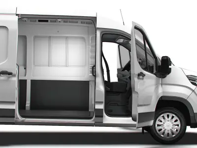 Maxus E Deliver 9 Van L3H2 HQInterior 2025 3D model