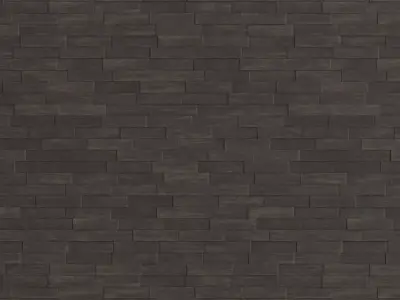 Modern Dark Oak Wood Planks PBR Seamless Texture