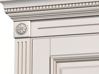 Door Interior Classic 3D model