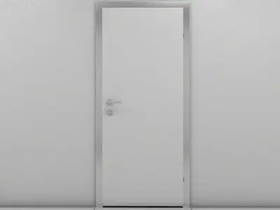 Hallway door 3D model