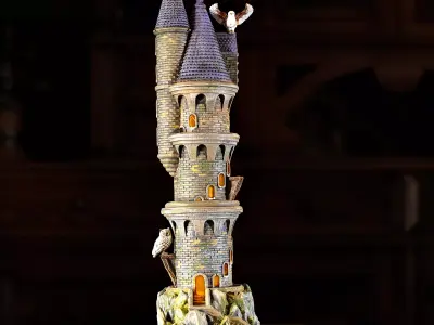 The Owlery - Hogwarts Owl Tower Harry Potter Inspired 3D print model
