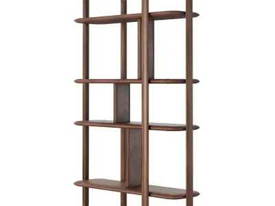 Ulivi Salotti Artemest Doom Bookcase Low-poly 3D model