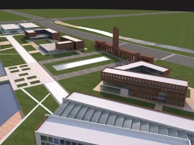 School 3 3D model
