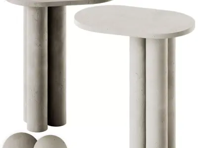 Kiwano Concept Side table 3D model