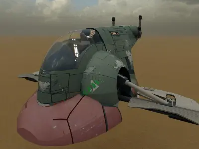 Slave 1 STAR WARS 3D model