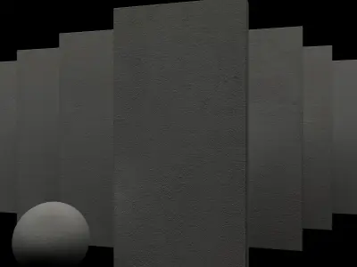 Concrete set Yurtbay Betokent Grey Texture